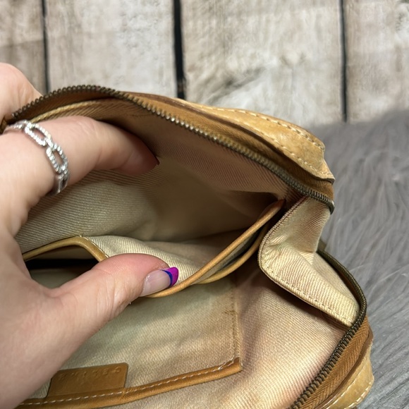 CELINE - Macadam Canvas Crossbody Bag - Picture 8 of 11